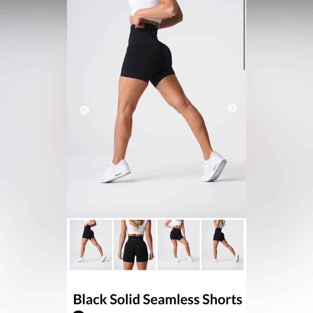 NVGTN black shorts